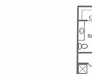 Three bedroom floor plan